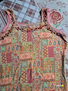 Mirror Work Kurti