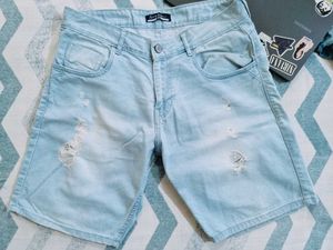 Mast & Harbour Relaxed Fit Denim Shorts