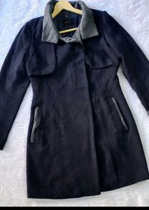 Stylish premium quality Navy Blue Coat dress
