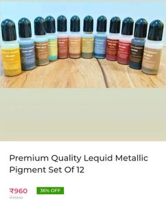 Metalic Pigment Set