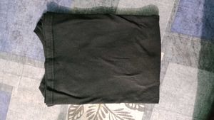 &#39;Here &amp; Now&#39; black full sleeves regular fit tshirt