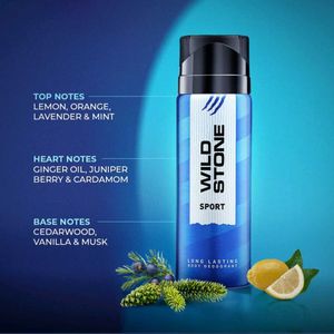 Wild Stone Sport 150ml Long Lasting Body Deodorant