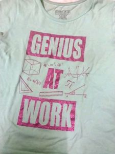 Cherokee Green T Shirt For Girls ( 9-10 Years)