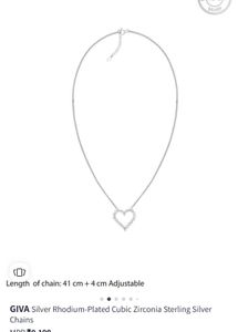 92.5 Pure Silver  Necklace