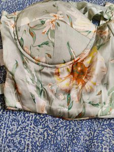Floral Corset Top