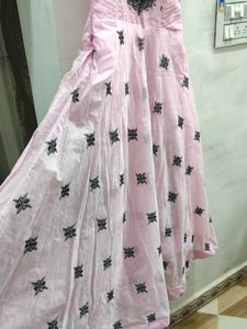 Anaarkali Kurta Set With Dupatta