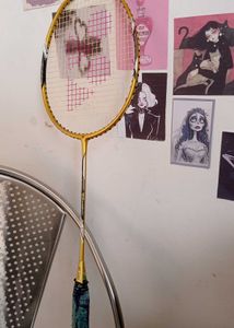 Yonex badminton racket with cover