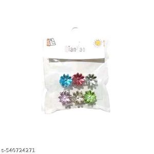 Flower Hair Claw Clips - Set(6pc)