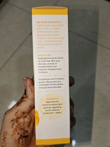 Plum Yuzu &amp; Alpha Arbutin Sunscreen SPF 50