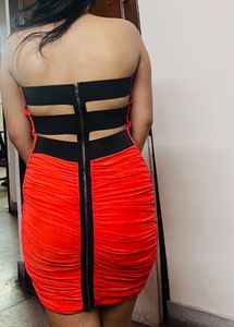 Padded Ruched Bodycon