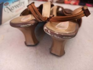 Brown Slingback Flats