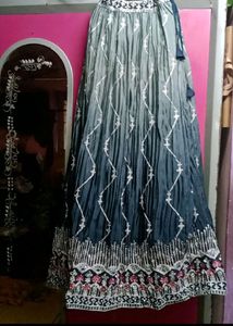 Belt Shawl Lehenga Choli