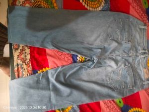 Distressed Denim Jeans