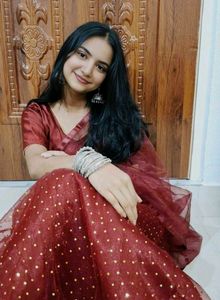 Maroon lehenga choli(stiched)🌺