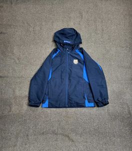 Blue Hooded Jacket