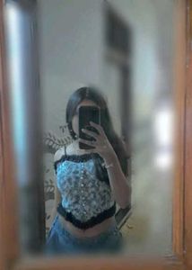 Cute Embellished Crop Top