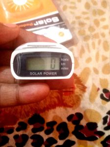 Solar Pedometer