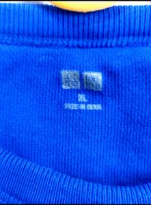 Fresh Navy Blue Sweatshirt , Size XL (Unisex)