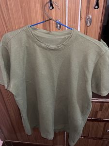 Westside Oversized Olive Green T-shirt.
