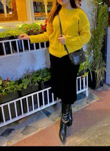 Bright Yellow Sweater