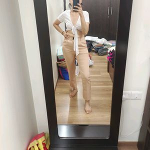 New White Crop Top