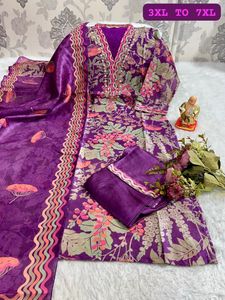 Kurti With Pant And Dupatta Set