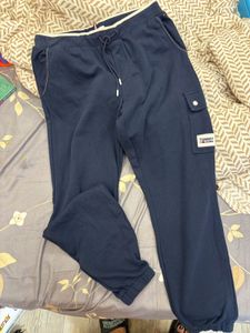 Tommy Jeans Navy Cargo Sweatpants