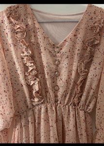 Pinteresty Peach Frock 🥰