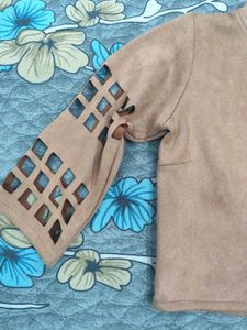 Cute Crop Top with Bow Detail