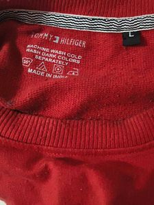Tommy Hilfiger Red Sweater