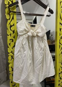 Zara White Dress