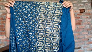 Unstitched Lehenga Choli And Dupatta Set