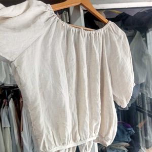 Linen Off Shoulder