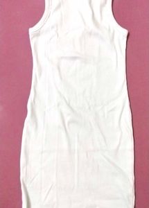 Lilac Knee Length Body Con Dress