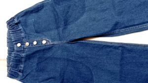 Blue High Waisted Denim Jeans 👖