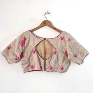 Beige Brown Blouse (Women)
