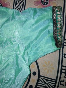 Mint Green Sari Blouse