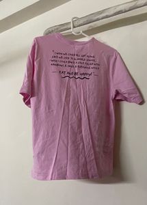 Pink Oversized Tshirt