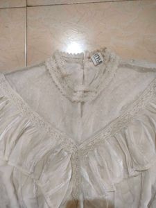 Bridgerton Ruffle Top 🐚🦢🦭🦪🥛🥂🍥🦪