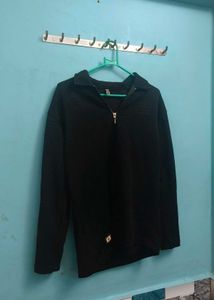 Black 1/4 Zip Pullover