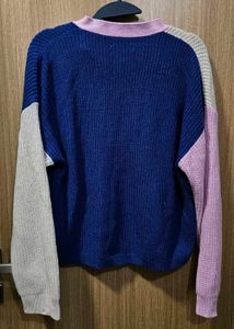 Color Block Cardigan
