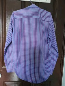 Blue Man&#39;s Check Shirt
