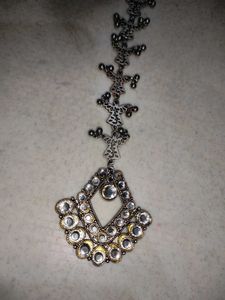 Vintage Inspired Rhinestone Maang Tikka