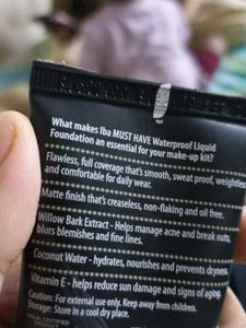 Iba Waterproof Liquid Foundation