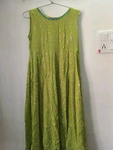 Green Ethnic Dress