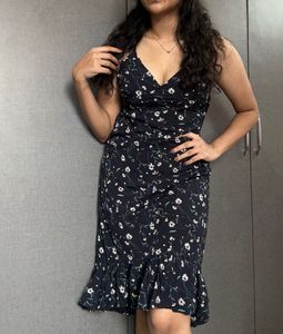 Party-Wear Dress for Women/ Floral print.