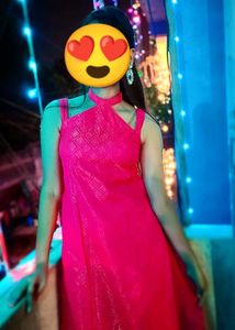 Beautiful Neck Design Kurti & Plazzo