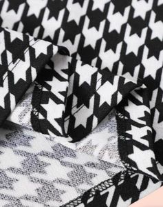 Houndstooth Mini Skirt