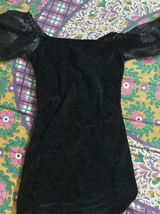 A Black Bodycon dress
