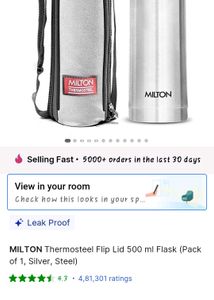 Milton Thermosteel Bottle ‼️